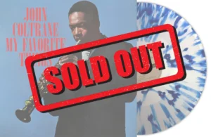 SRPD0024SP John Coltrane - My favorite things CLEARBLUE SPLATTER SOLD OUT