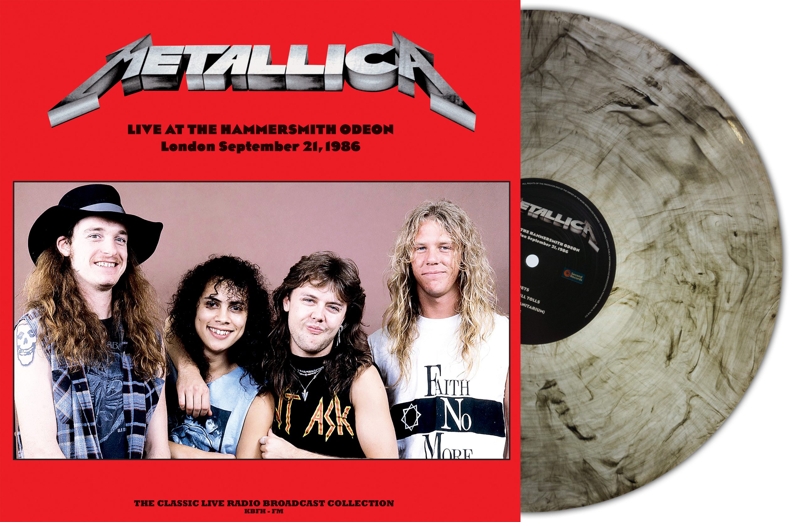 Metallica Live At The Hammersmith Odeon London 1986 (Grey Marble