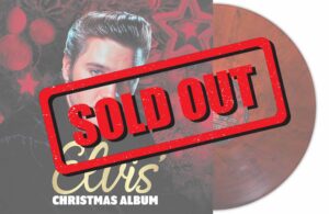 SRXM0006ME Elvis' Christmas Album LP RED MARBLE SOLD OUT