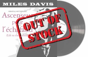 SRPD0053 Miles Davis BLACK OUT OF STOCK
