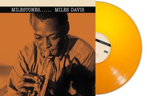 SRPD0054CV Miles Davis Milestones ORANGE
