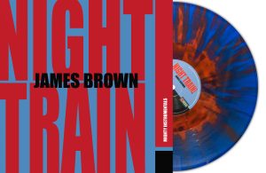 SRPD0033ME James Brown - Night Train! BLUERED SPLATTER