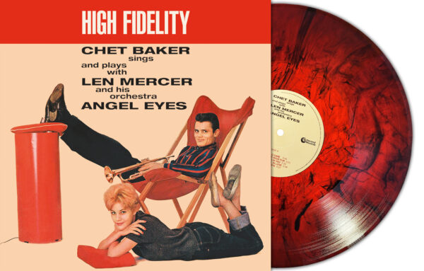 SRPD0067ME Chet Baker Angel Eyes RED MARBLE