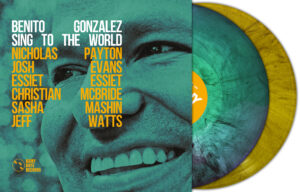 SRAR0028ME Benito Gonzalez - Sing To The World TOURQUOISE YELLOW MARBLE