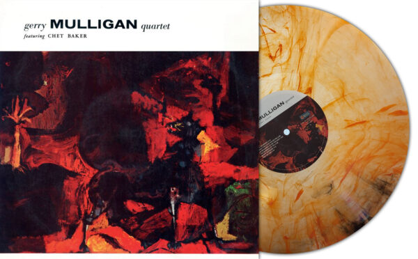 SRPD0004ME-2 GERRY MULLIGAN QUARTET FEATURING CHET BAKER (ORANGE MARBLE VINYL)