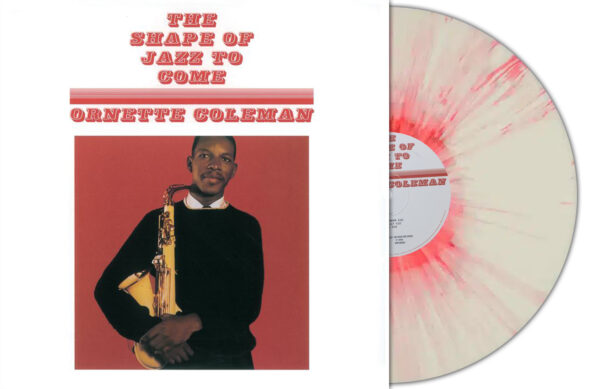 SRPD0005SP-2 THE SHAPE OF JAZZ TO COME (WHITE RED SPLATTER VINYL)