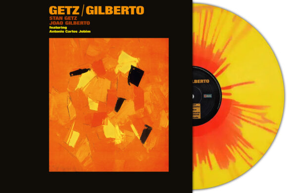 SRPD0009SP-2 GETZ GILBERTO (YELLOW RED SPLATTER VINYL)