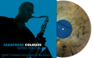 SRPD0010ME-2 SAXOPHONE COLOSSUS (GREYGOLD MARBLE VINYL)