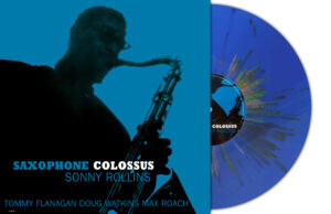 SRPD0010SP-2 SAXOPHONE COLOSSUS (BLUE MULTICOLOURED SPLATTER VINYL)
