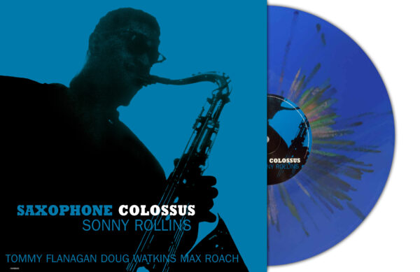 SRPD0010SP-2 SAXOPHONE COLOSSUS (BLUE MULTICOLOURED SPLATTER VINYL)
