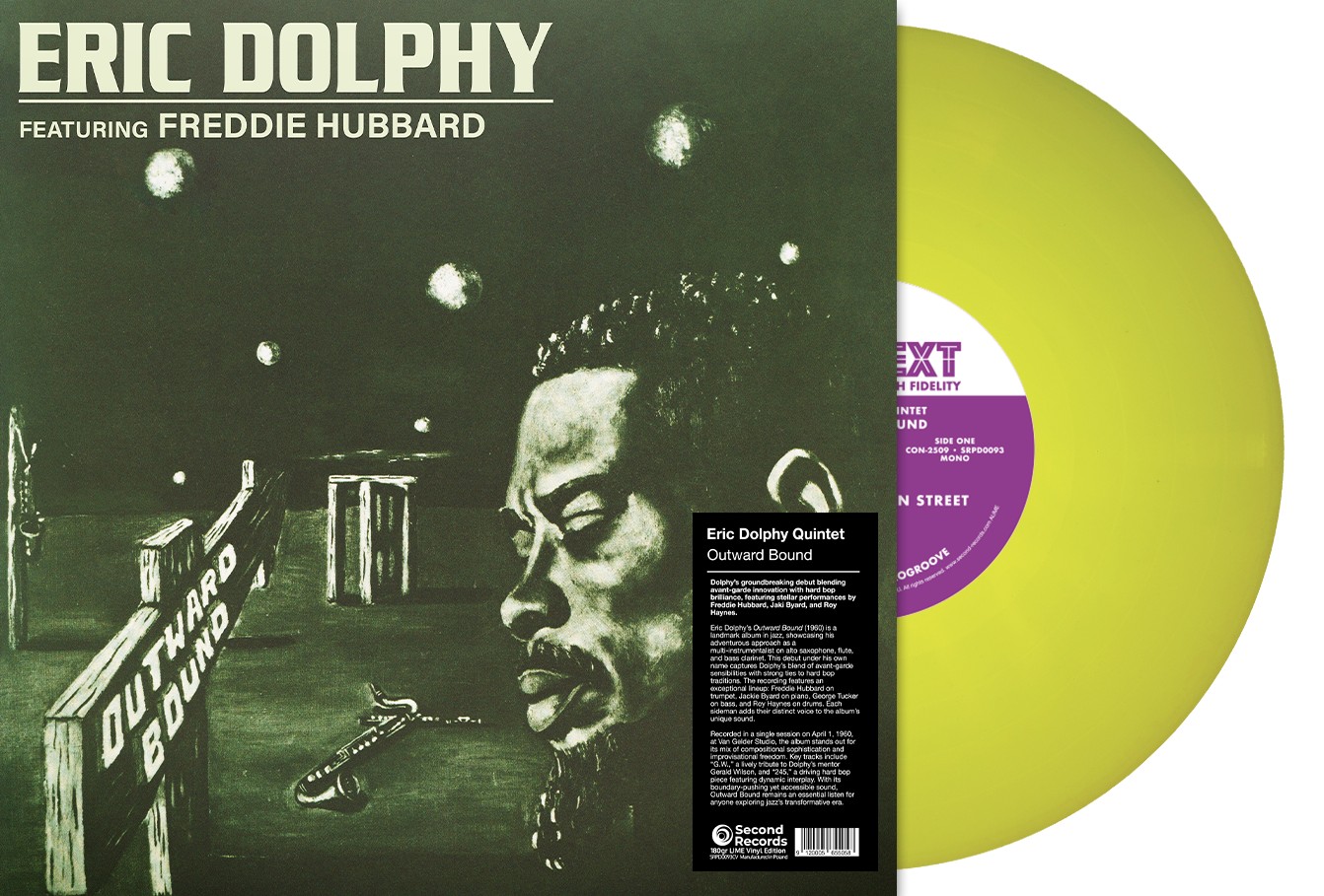 Eric Dolphy - Outward Bound - Second Records