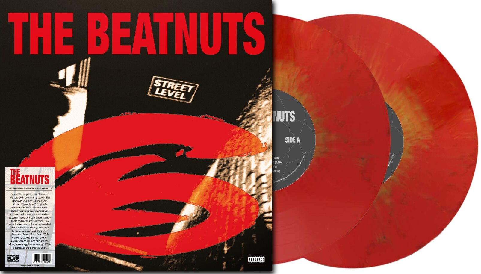 会員様限定 お買い得商品 Street - Beatnuts The Level Second - Splatter) Yellow & (Red 洋楽