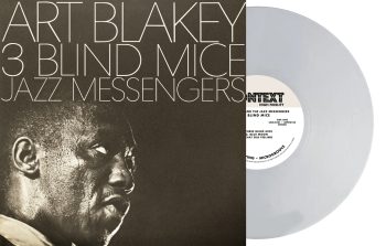 SRPD0105_Art Blakey_Three Blind Mice_Clear-Trans-Vinyl_1LP_mockup